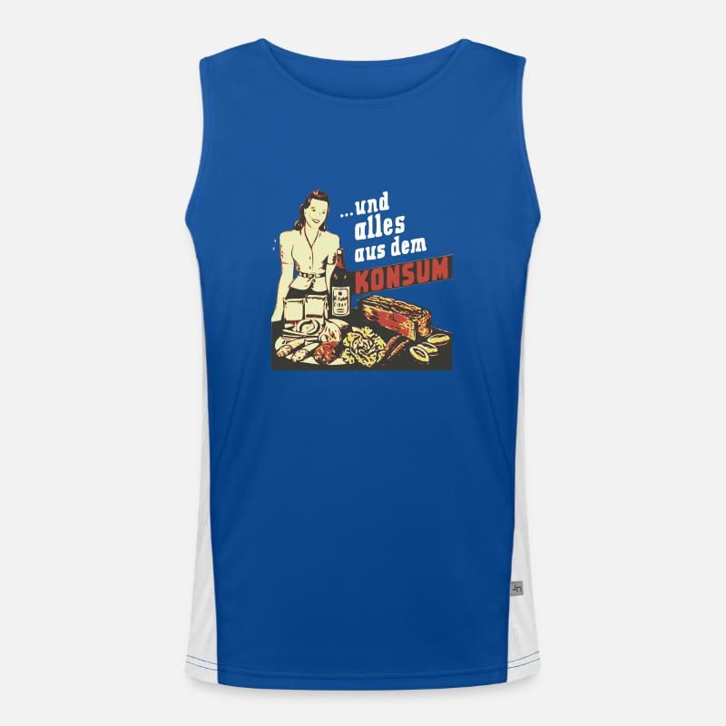 ... and everything from consumption Men's Functional Contrast Tank Top 