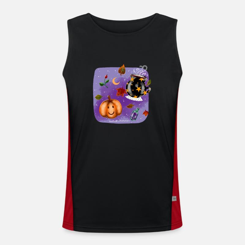 Witch stuff Men's Functional Contrast Tank Top 