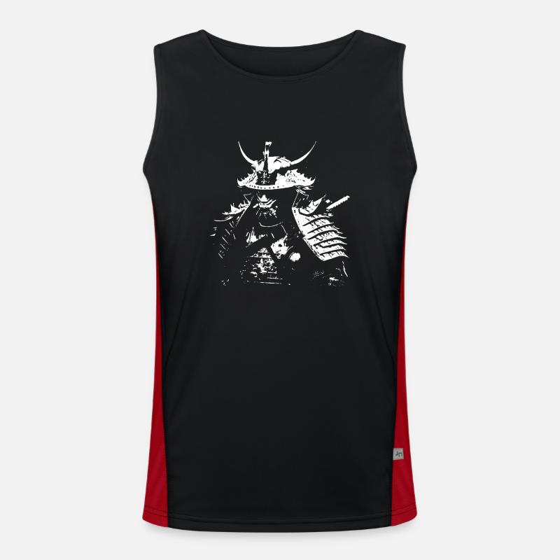 Samurai Funktionelles Kontrast-Tank Top für Männer 