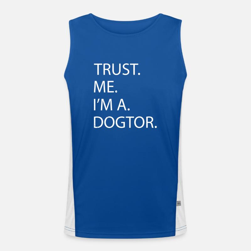 beagle papa drôle citation doggie blagues présent Débardeur respirant contrasté Homme 