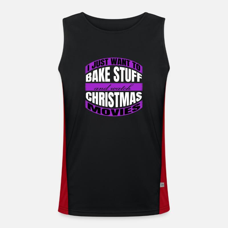 confectioner bake couples awesome baby baking Funktionelles Kontrast-Tank Top für Männer 