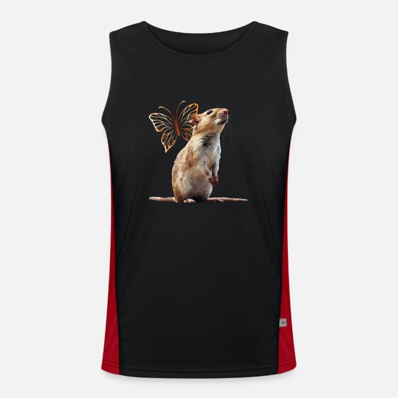 Rat Débardeur respirant contrasté Homme 