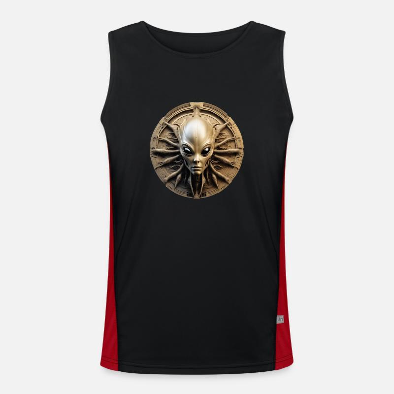 EXTRA-TERRESTRE Débardeur respirant contrasté Homme 