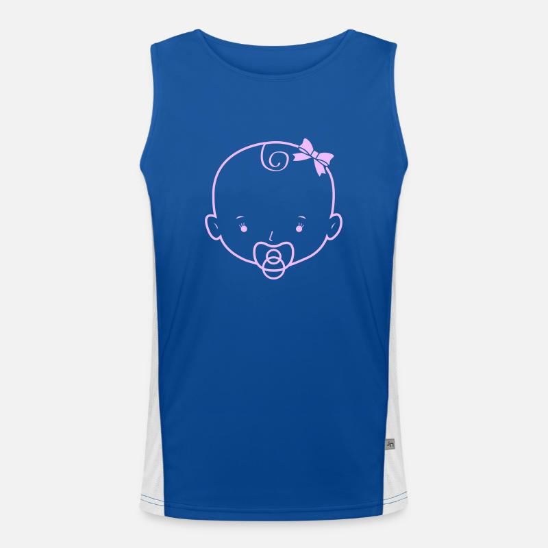 Bébé Débardeur respirant contrasté Homme 