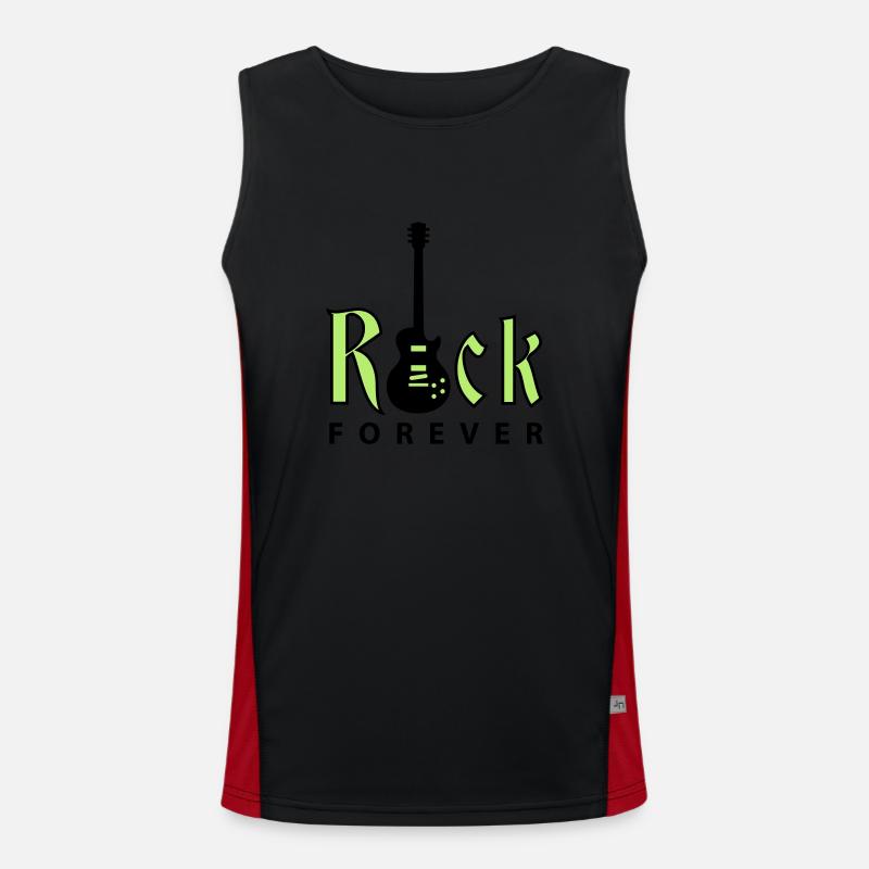 rock_gitarre_d_01_2c Men's Functional Contrast Tank Top 