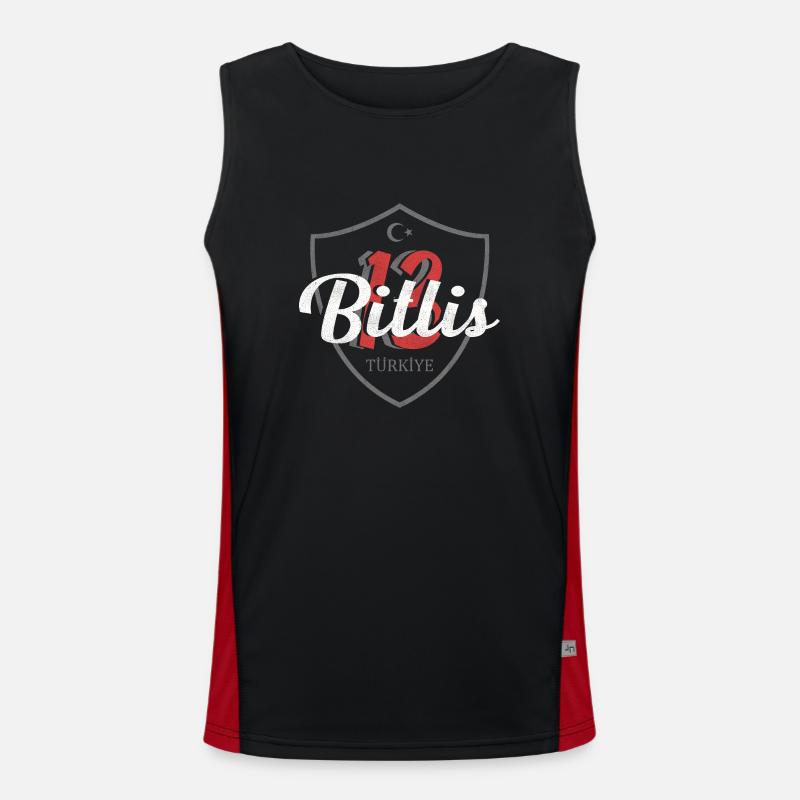 Bitlis Men's Functional Contrast Tank Top 