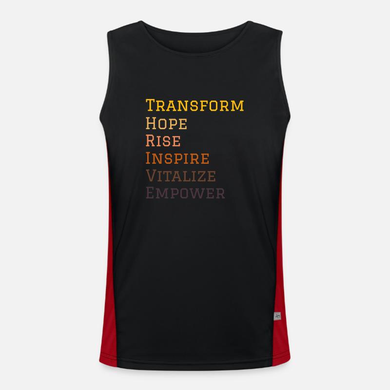 THRIVE Men's Functional Contrast Tank Top 