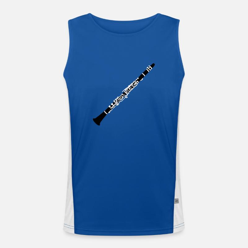 Clarinet Men's Functional Contrast Tank Top 