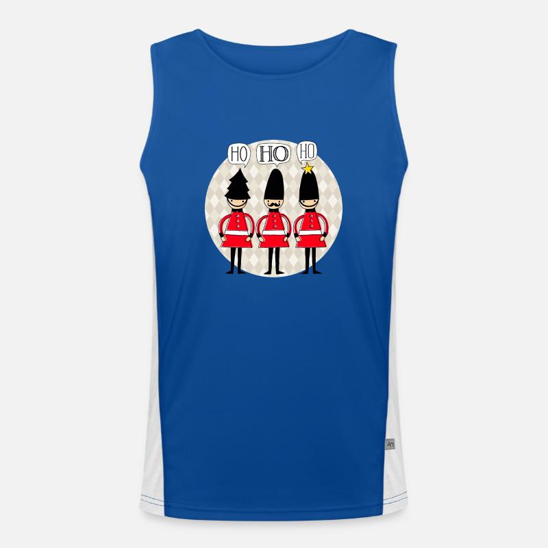 Xmas - Nikolaus - Weihnachtsmann - Winter - DD Funktionelles Kontrast-Tank Top für Männer 