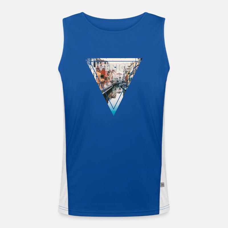 Venice Funktionelles Kontrast-Tank Top für Männer 