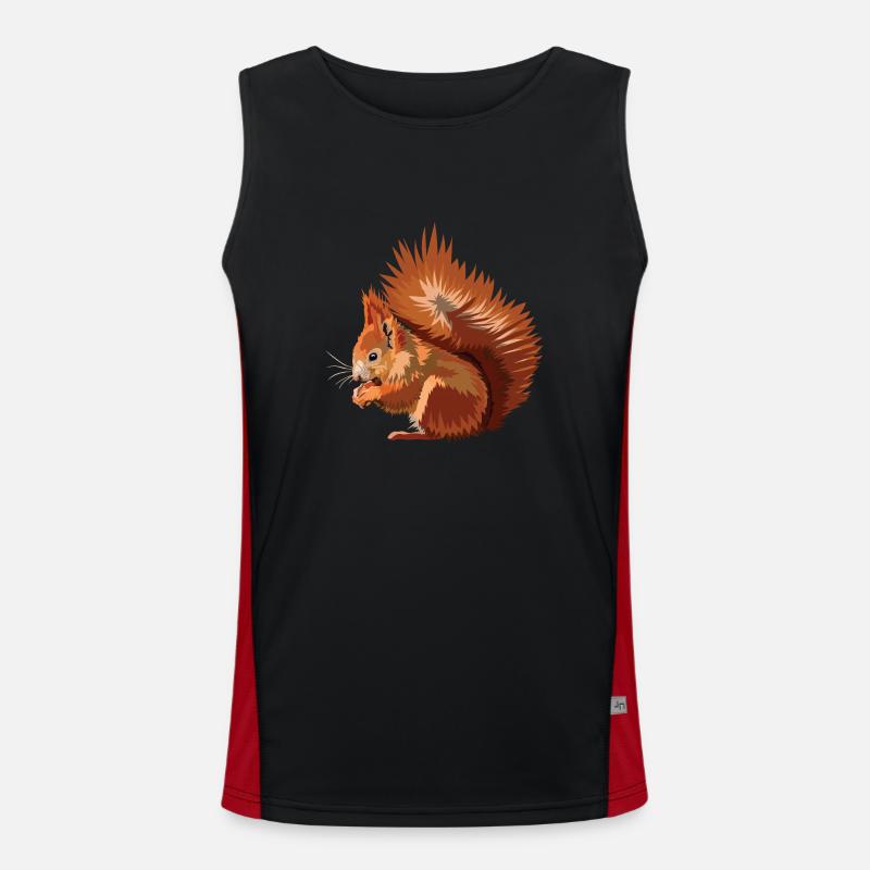 Squirrel Men's Functional Contrast Tank Top 