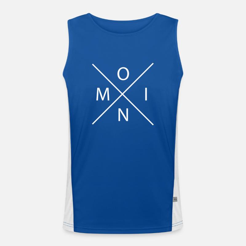Moin Men's Functional Contrast Tank Top 