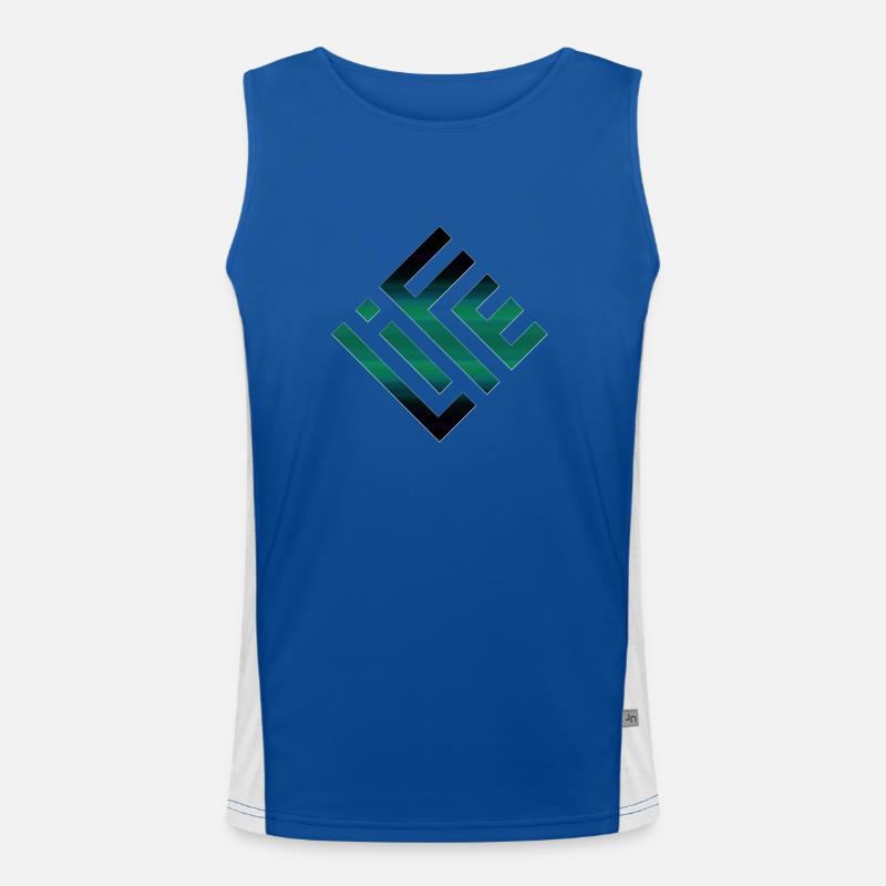 VIE Débardeur respirant contrasté Homme 