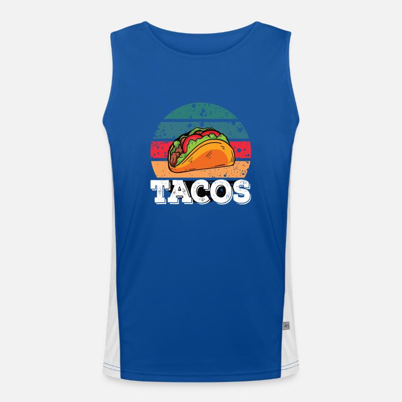 TACOS!!!!! Débardeur respirant contrasté Homme 