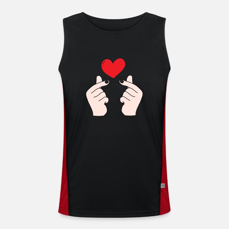 Finger hearts 5 Men's Functional Contrast Tank Top 