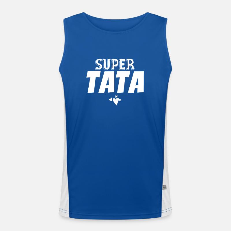 Super Tata Débardeur respirant contrasté Homme 
