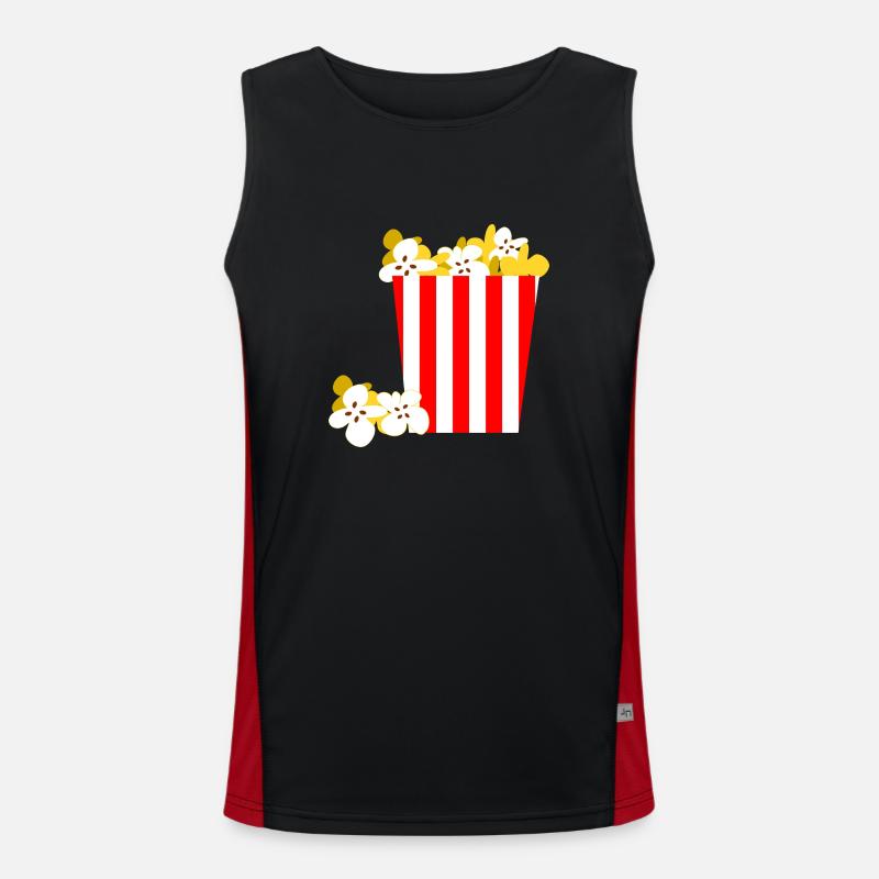 Pop-corn Débardeur respirant contrasté Homme 