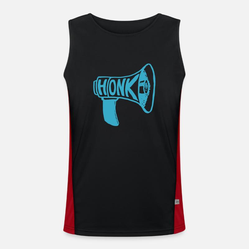 honk Funktionelles Kontrast-Tank Top für Männer 