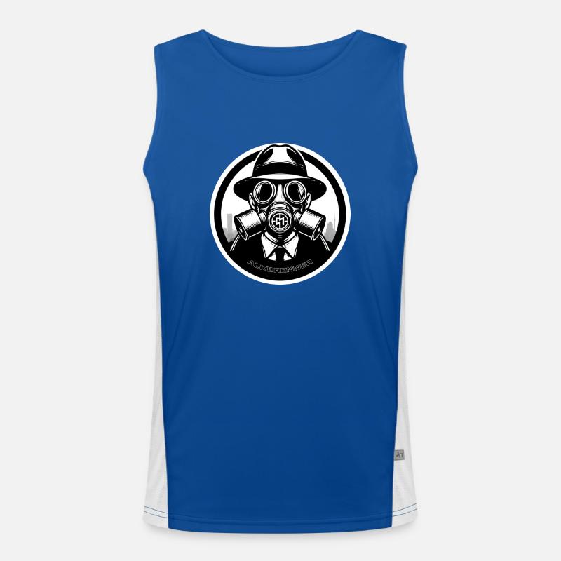 Alkbrenner New Logo Funktionelles Kontrast-Tank Top für Männer 