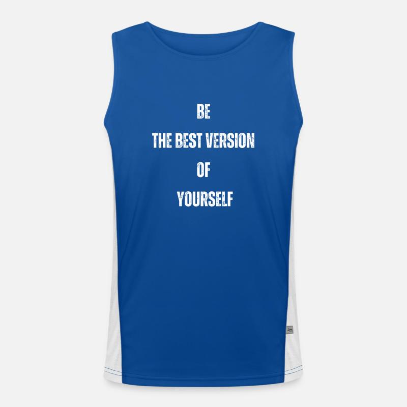 the best version Funktionelles Kontrast-Tank Top für Männer 