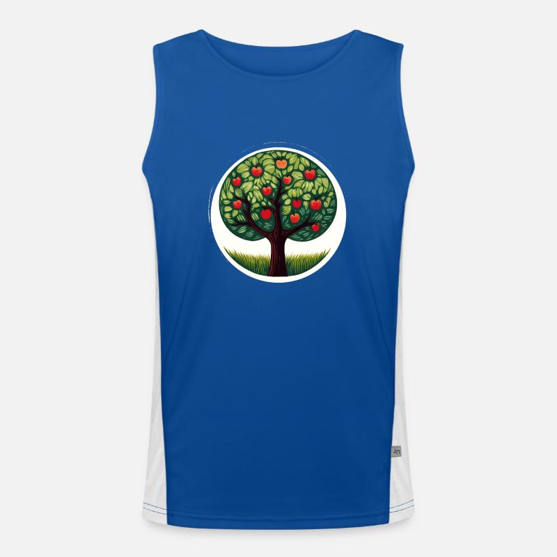 Apple Tree Men's Functional Contrast Tank Top 