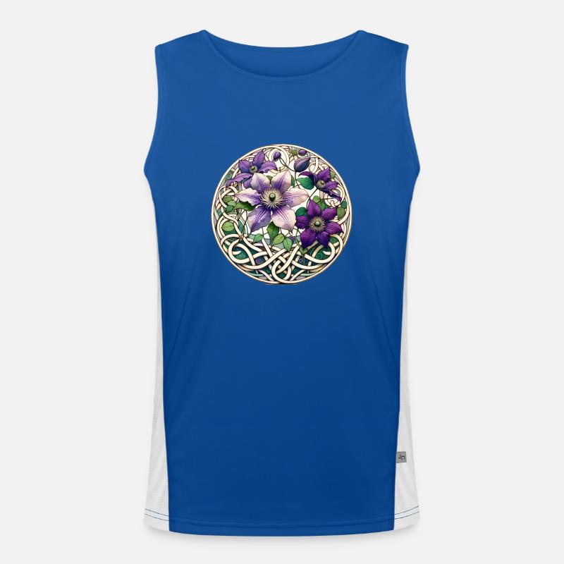 Waldrebe Funktionelles Kontrast-Tank Top für Männer 