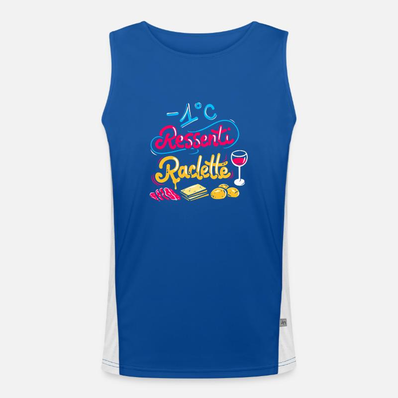 Squeegee Men's Functional Contrast Tank Top 