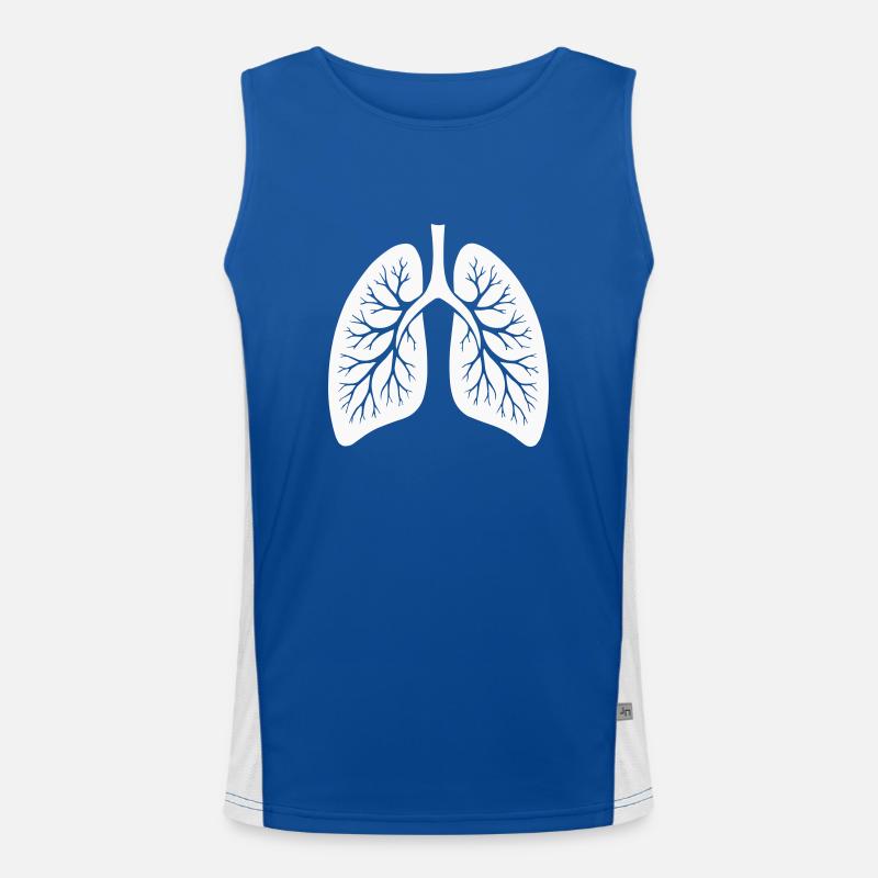 lunge Funktionelles Kontrast-Tank Top für Männer 