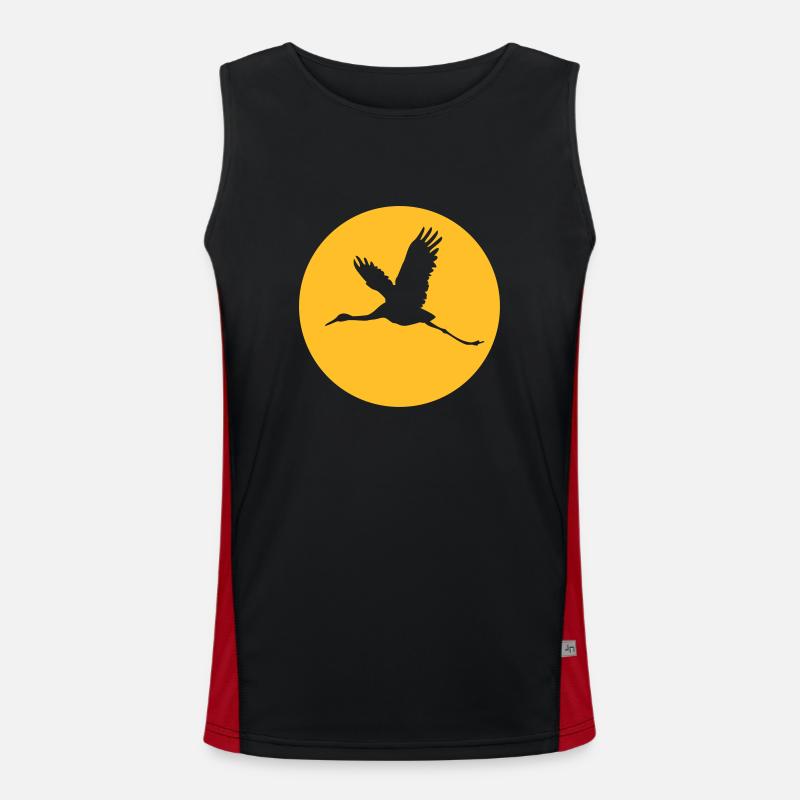 Storch 1 Funktionelles Kontrast-Tank Top für Männer 