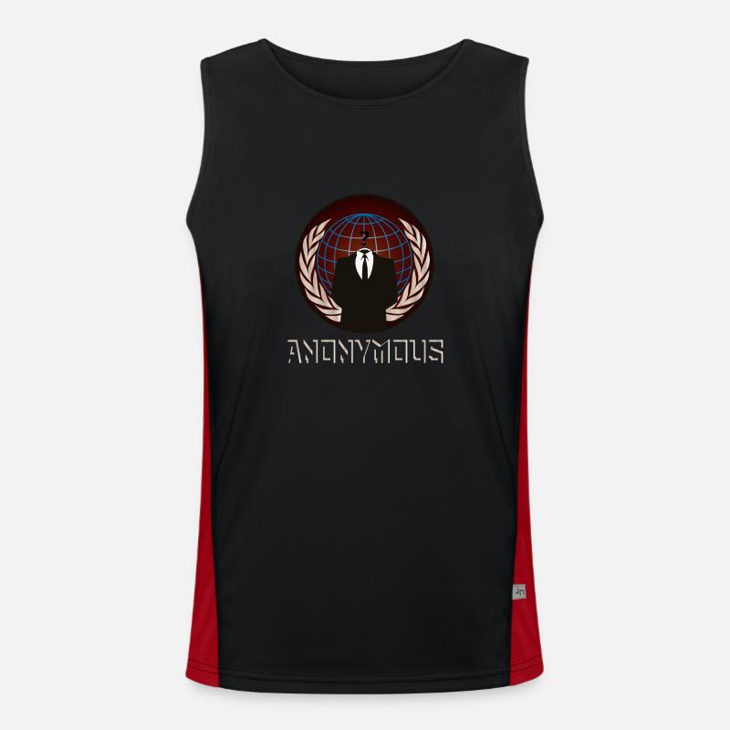 Anonymous Men's Functional Contrast Tank Top 