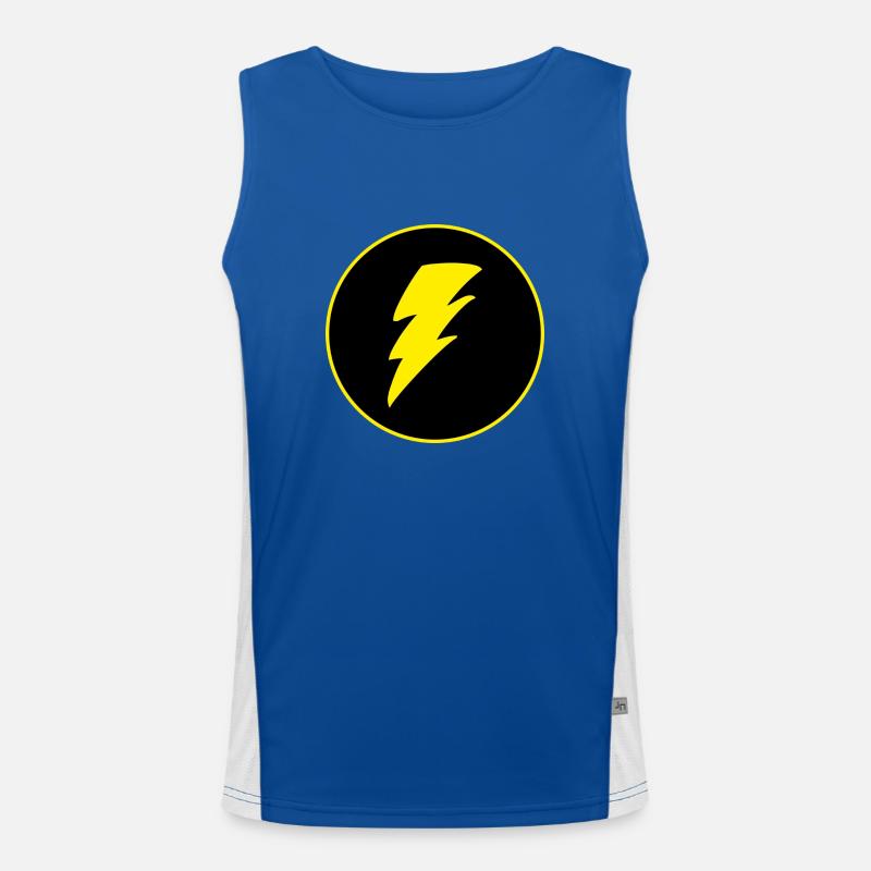 Eclair Funktionelles Kontrast-Tank Top für Männer 