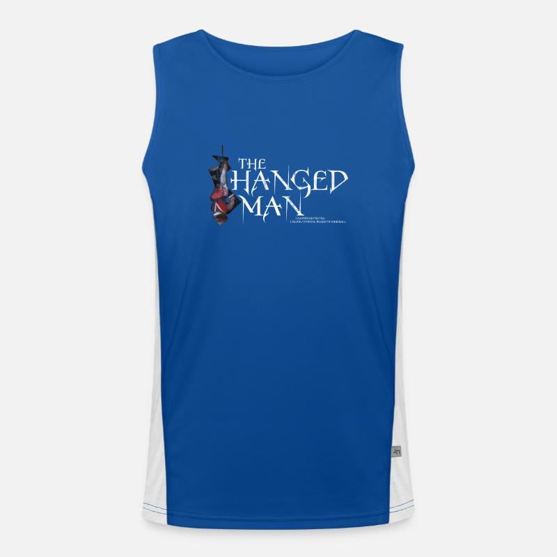 "The Hanged Man" Design Men's Functional Contrast Tank Top 