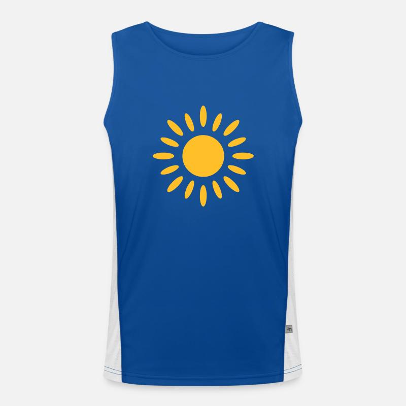 Soleil Men's Functional Contrast Tank Top 