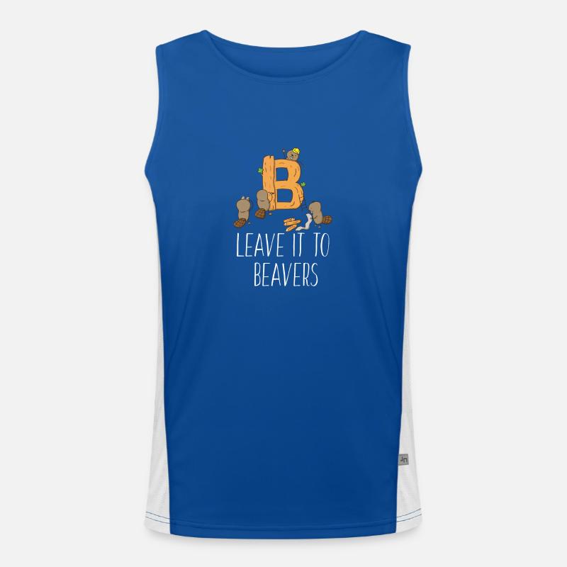 Beaver Dam - Engineer - Gift Men's Functional Contrast Tank Top 