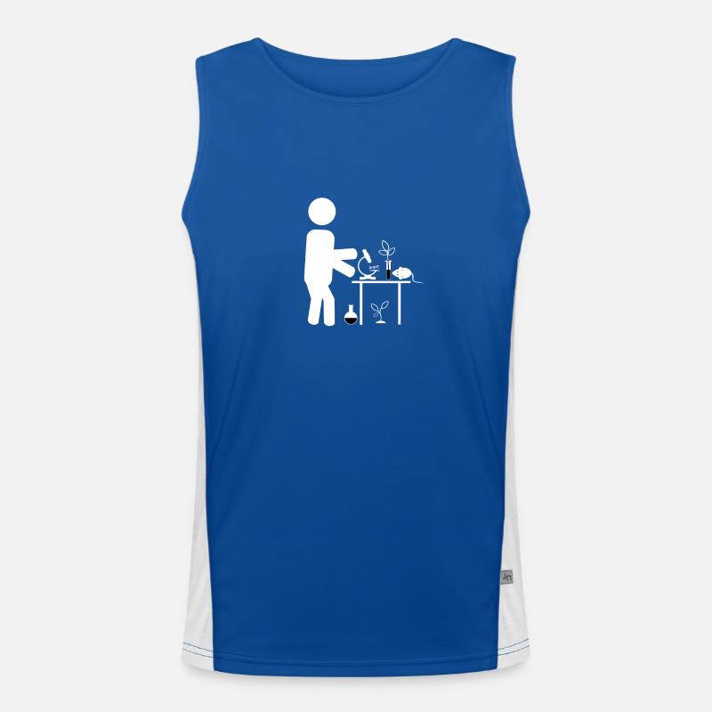 biologist Men's Functional Contrast Tank Top 