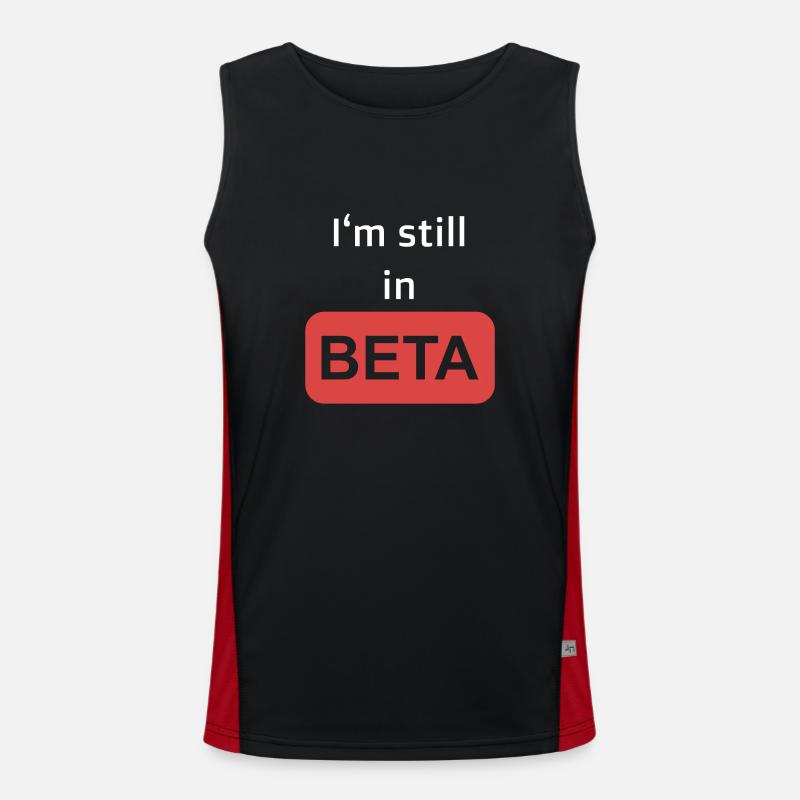 Still in Beta Men's Functional Contrast Tank Top 