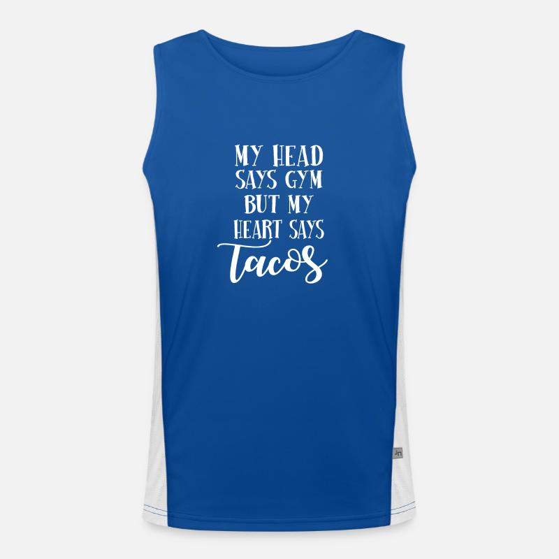 funny sayings Men's Functional Contrast Tank Top 