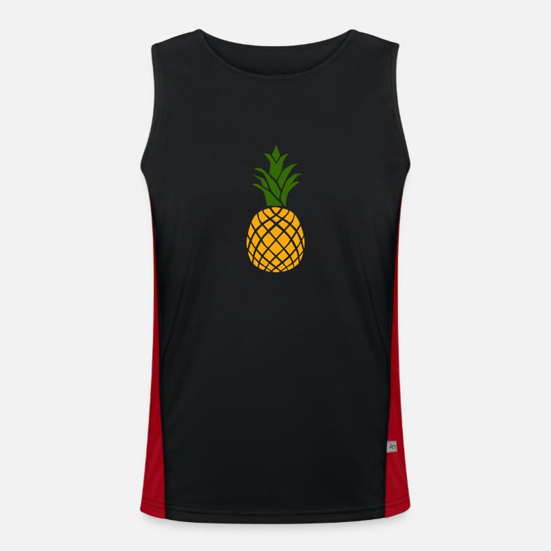 pineapple Men's Functional Contrast Tank Top 