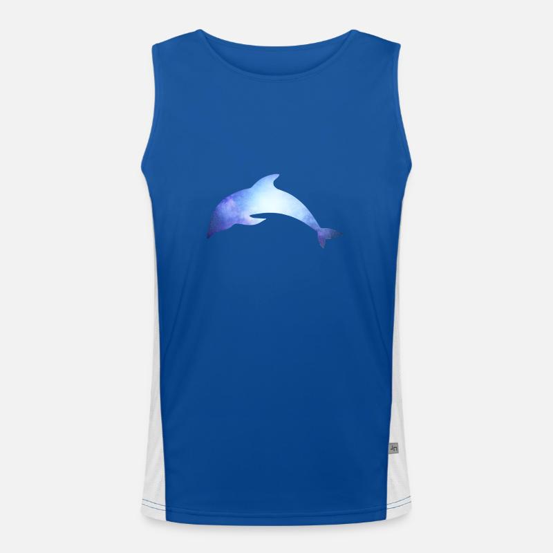 dolphin Men's Functional Contrast Tank Top 