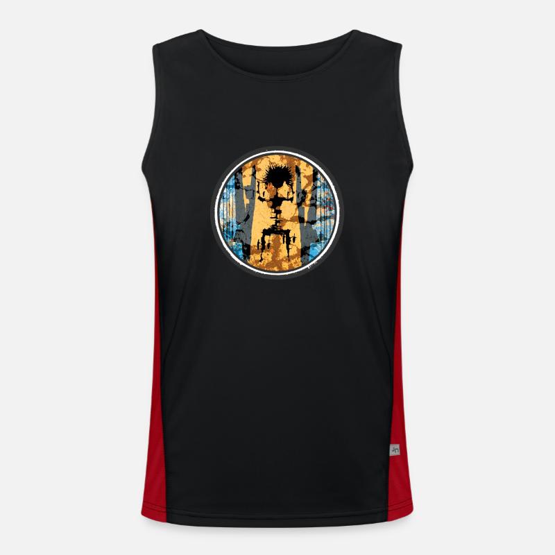 Graffiti Australia Men's Functional Contrast Tank Top 