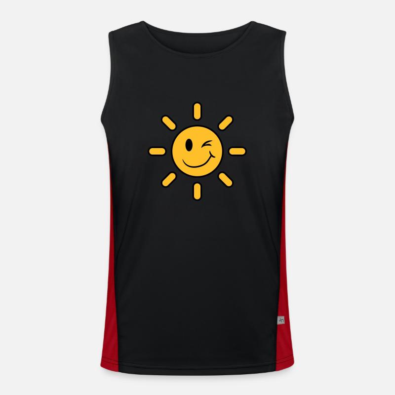 Sun Men's Functional Contrast Tank Top 