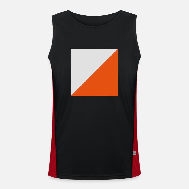 Orienteering Men's Functional Contrast Tank Top 
