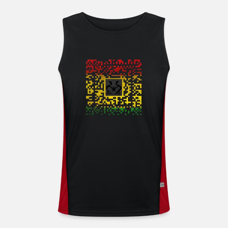 Reggae Code Men's Functional Contrast Tank Top 