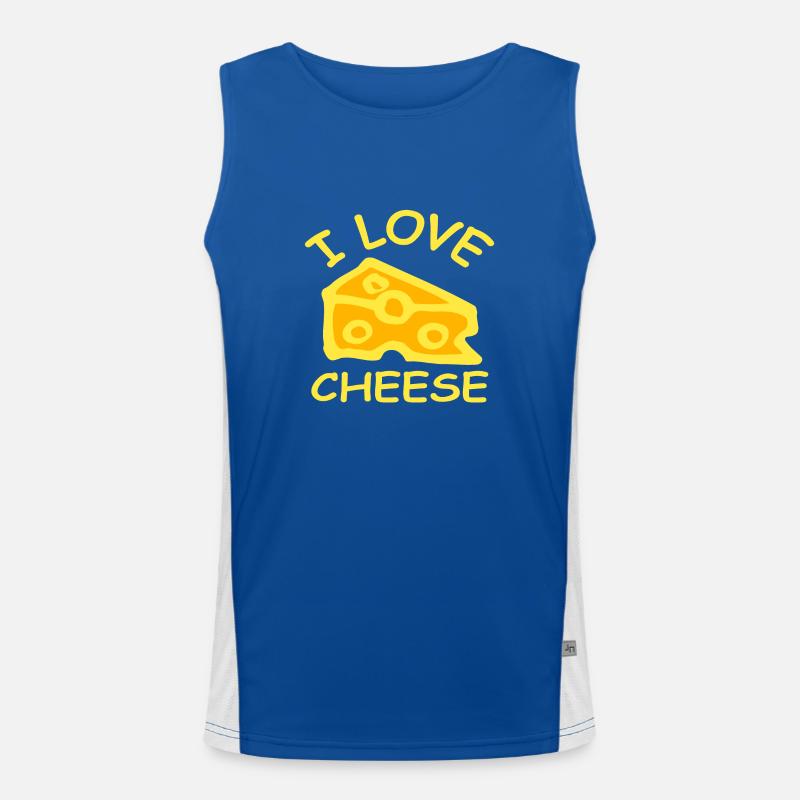 Cheese Men's Functional Contrast Tank Top 