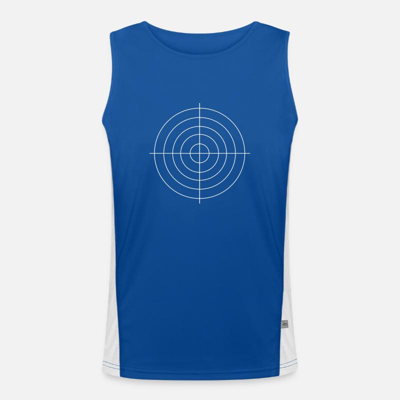 Target Target | Target Aim Goal Men's Functional Contrast Tank Top 