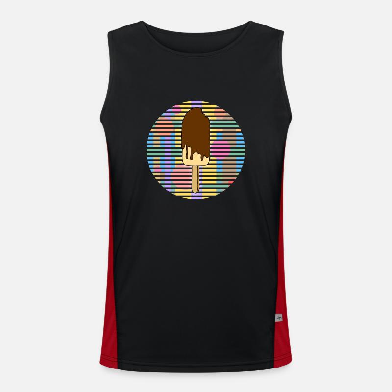 Ice-cream Men's Functional Contrast Tank Top 