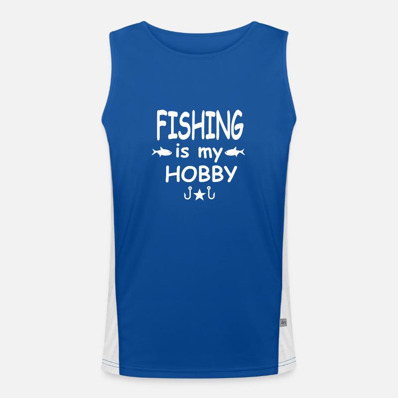 Angling Men's Functional Contrast Tank Top 