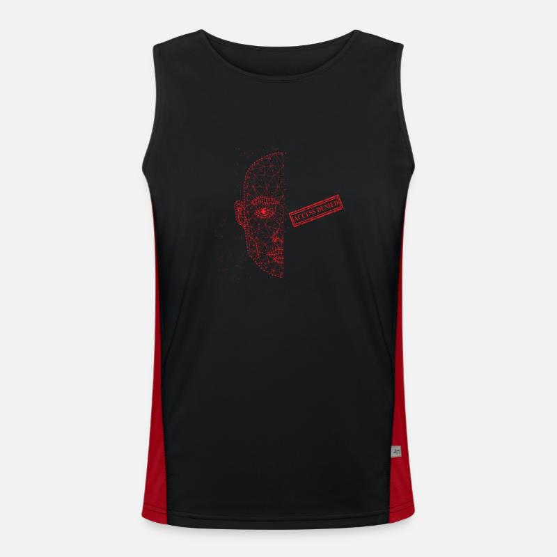 Access Denied Men's Functional Contrast Tank Top 