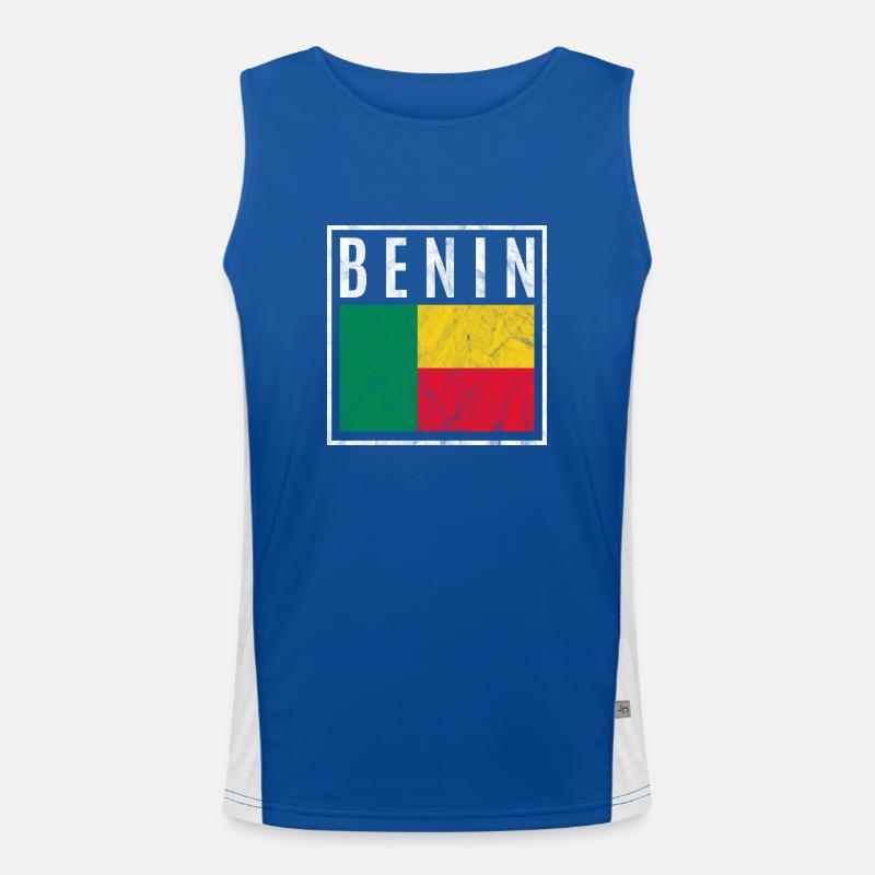 Benin Men's Functional Contrast Tank Top 