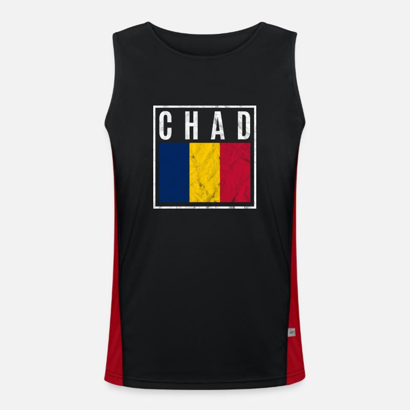 Tchad Débardeur respirant contrasté Homme 
